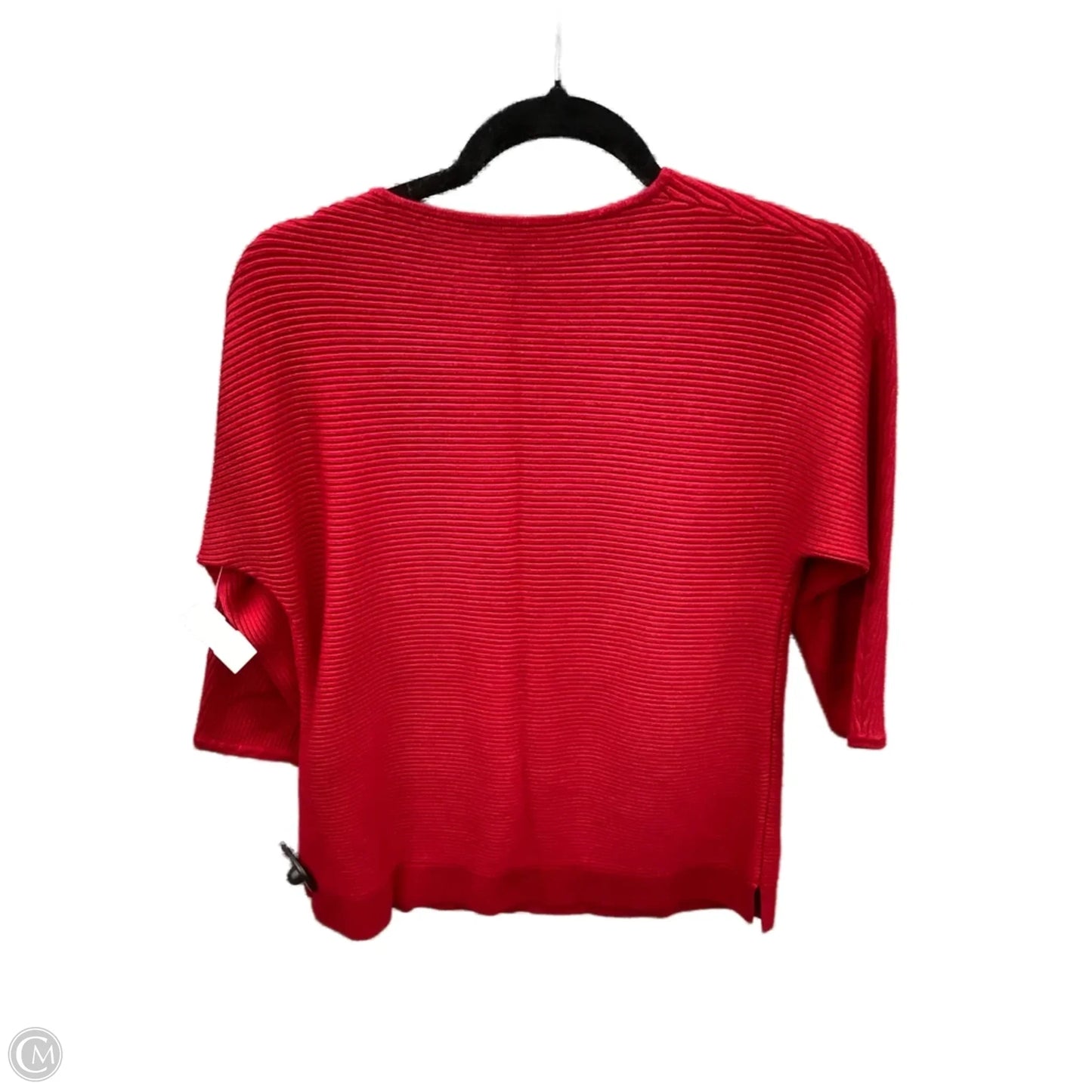 Top Long Sleeve By Chicos In Red, Size: Xs
