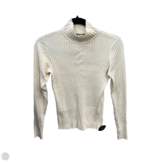 Top Long Sleeve By Marled In Cream, Size: S