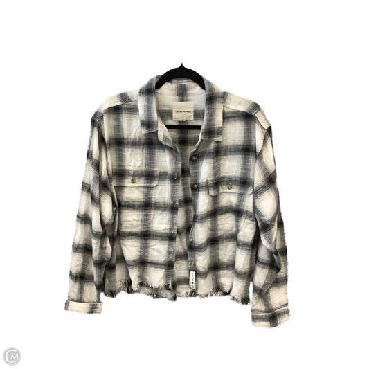 Top Long Sleeve By Lucky Brand In Multi-colored, Size: L