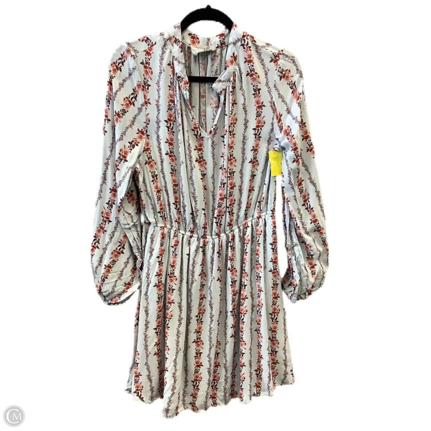 Dress Casual Midi By Savanna Jane In Floral Print, Size: 1x