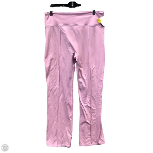 Athletic Leggings By Pink In Pink, Size: Xl
