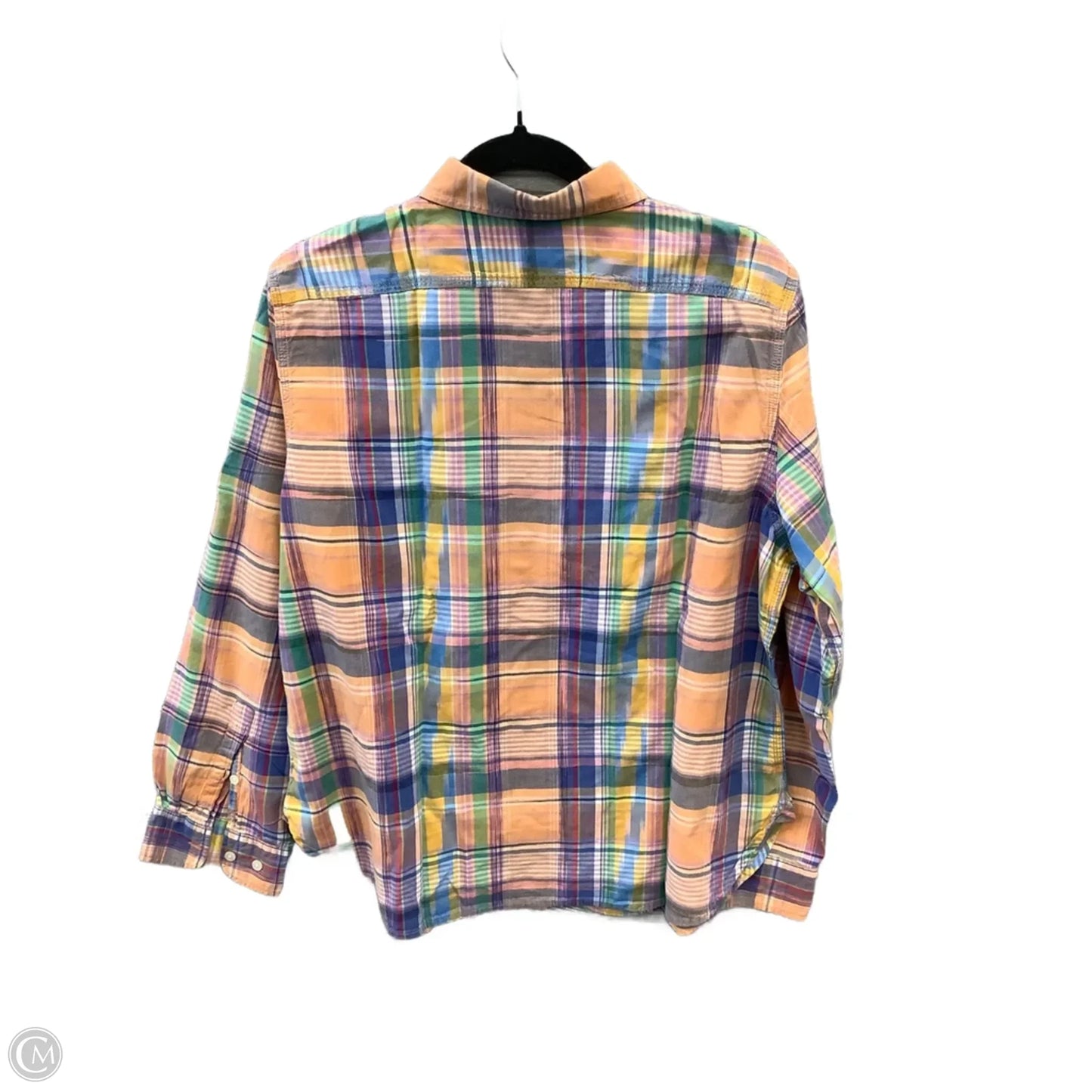 Top Long Sleeve By Lauren Jeans Co In Multi-colored, Size: Xl