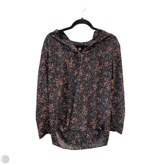 Top Long Sleeve By Hilary Radley In Floral Print, Size: Xl