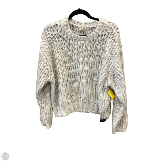 Sweater By Ana In White, Size: 1x