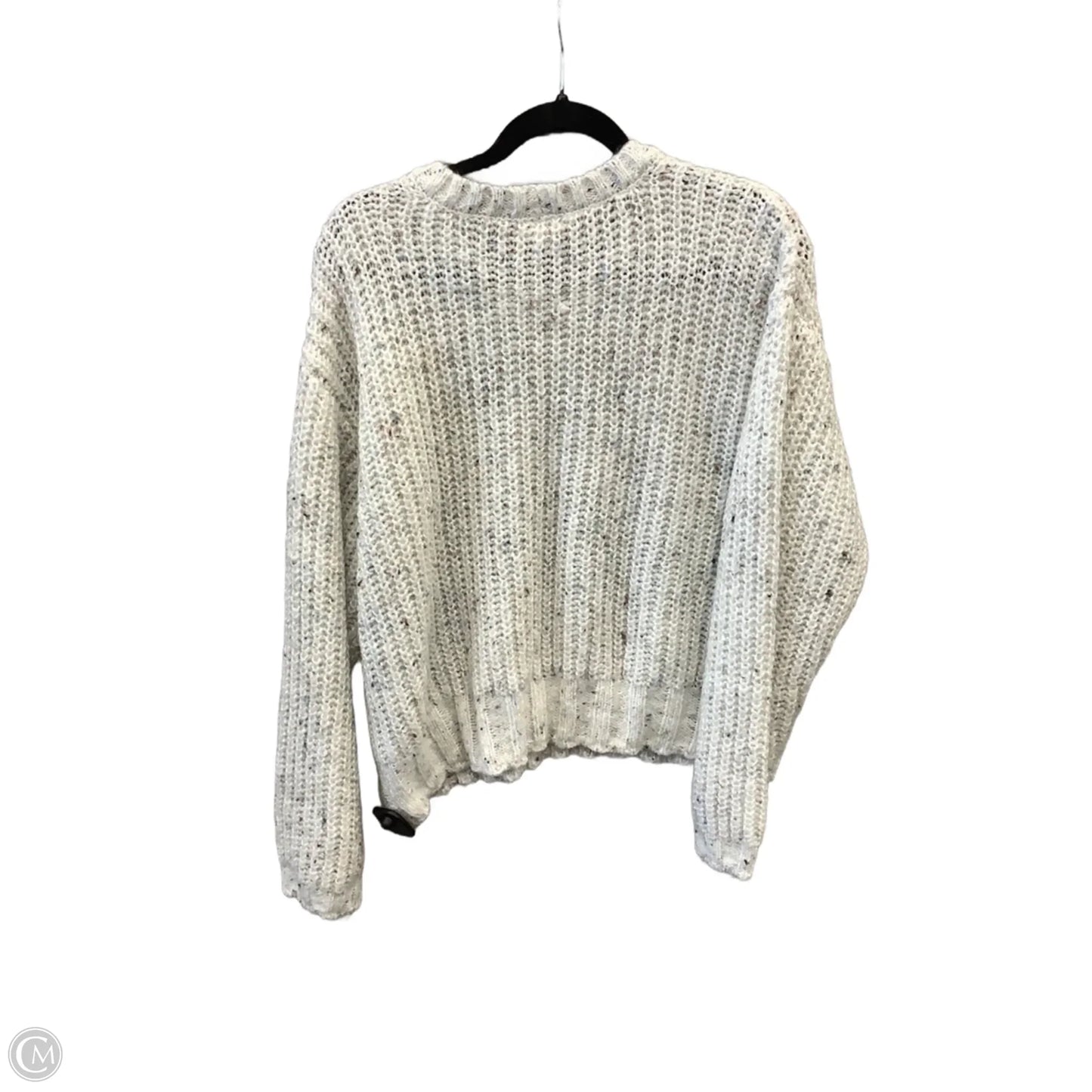 Sweater By Ana In White, Size: 1x