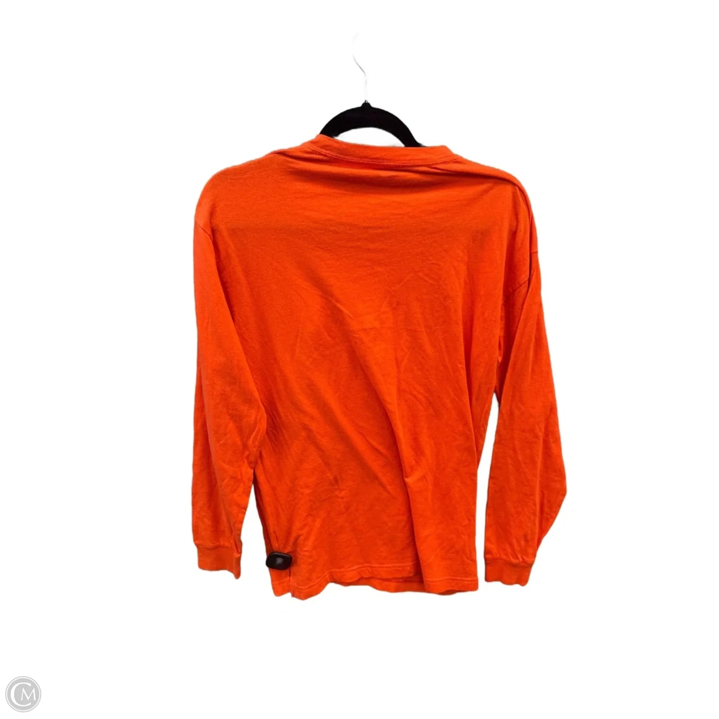 Top Long Sleeve By Pink In Orange, Size: Xs