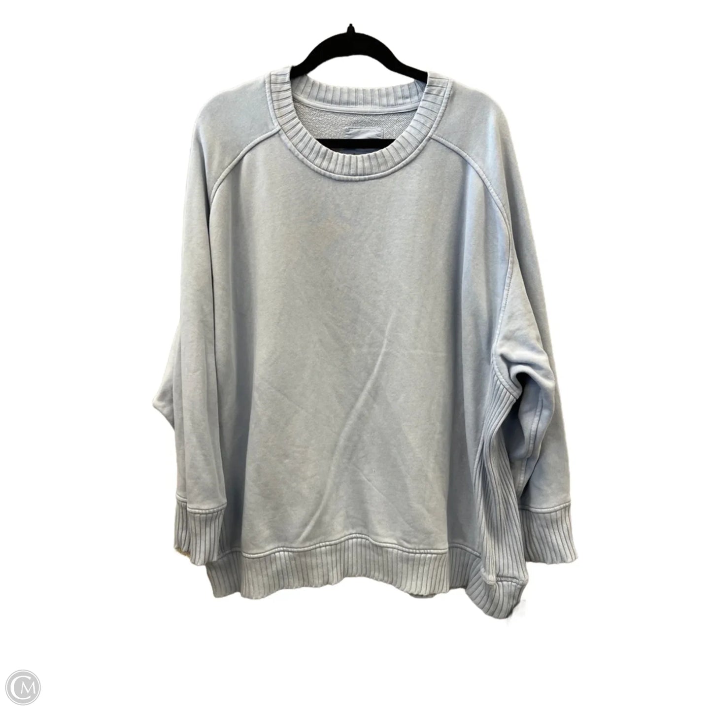 Sweatshirt Crewneck By Aerie In Blue, Size: Xl