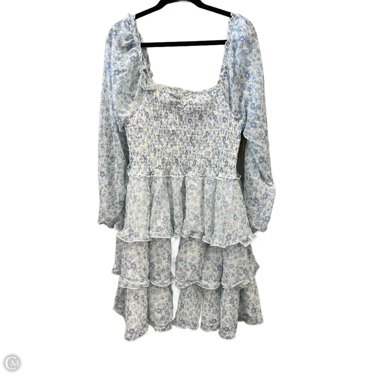 Dress Casual Midi By Ultra Flirt In Floral Print, Size: 2x