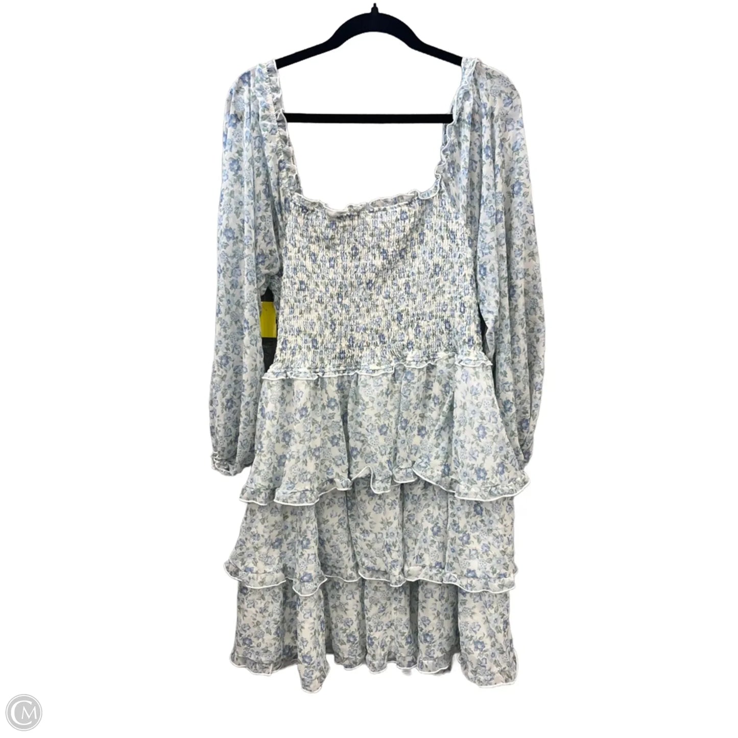 Dress Casual Midi By Ultra Flirt In Floral Print, Size: 2x