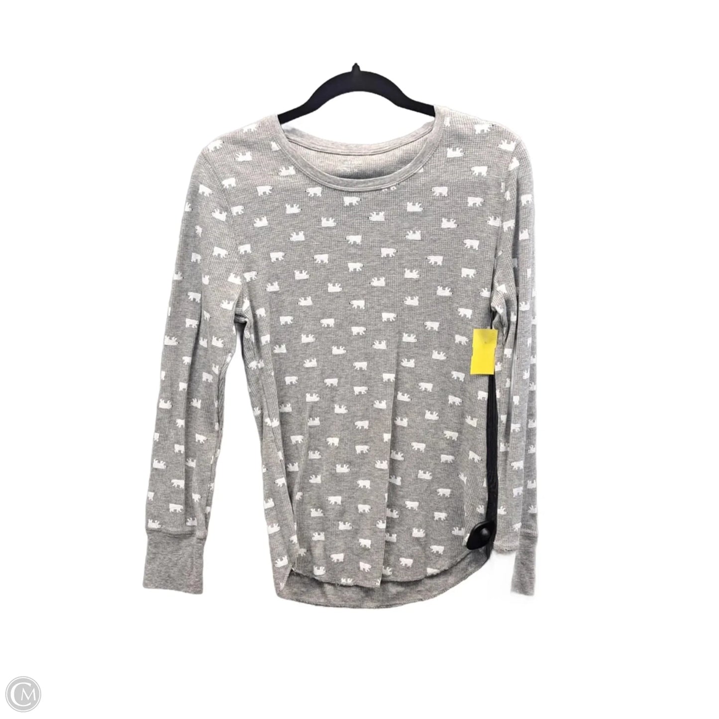 Top Long Sleeve By Old Navy In Grey, Size: M