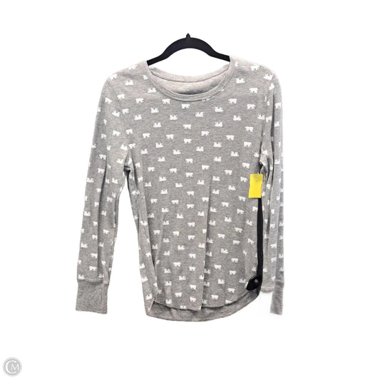 Top Long Sleeve By Old Navy In Grey, Size: M