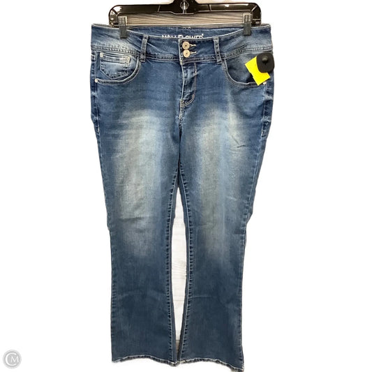Jeans Boot Cut By Wallflower In Blue Denim, Size: 12