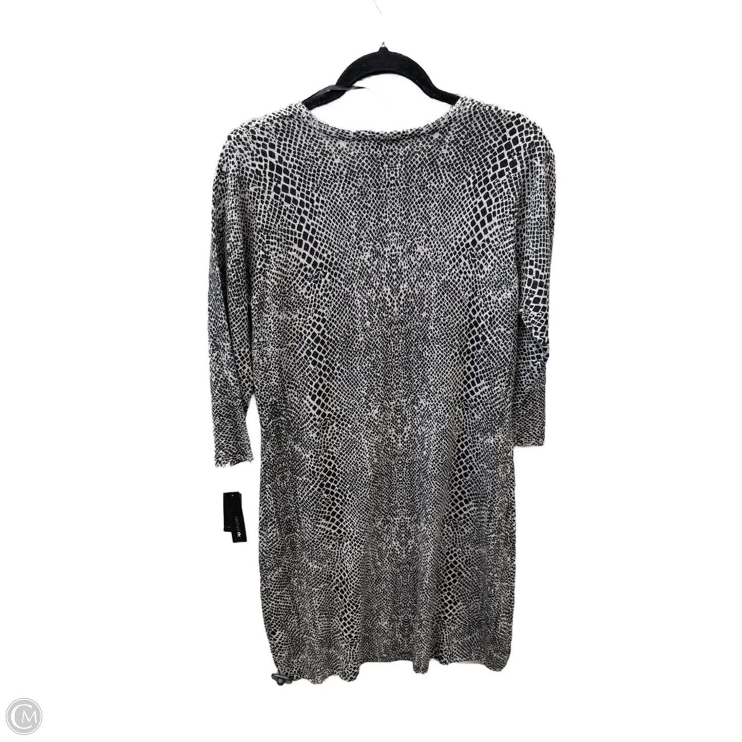 Dress Casual Midi By Ab Studio In Grey, Size: L