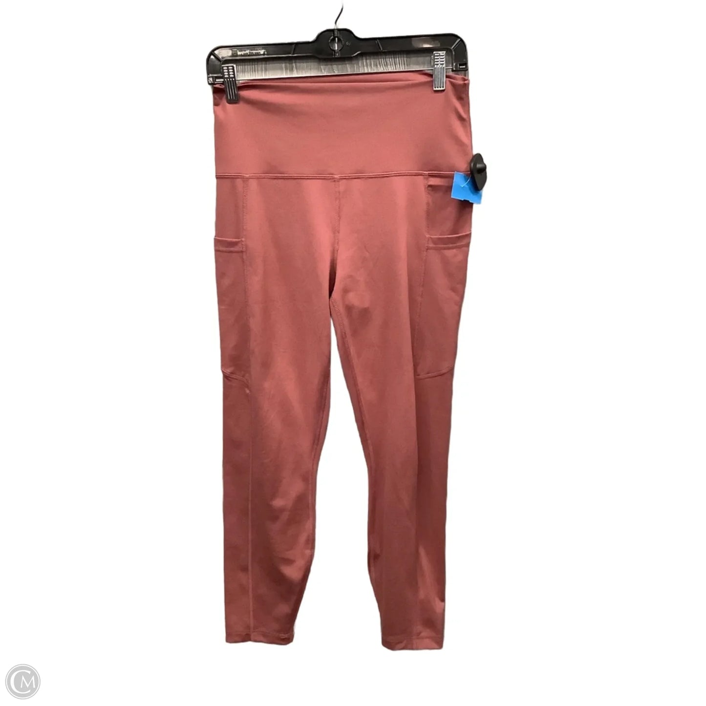 Athletic Leggings By 90 Degrees By Reflex In Pink, Size: L