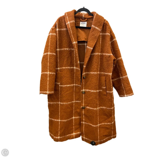 Coat Trench Coat By Old Navy In Orange, Size: 2x