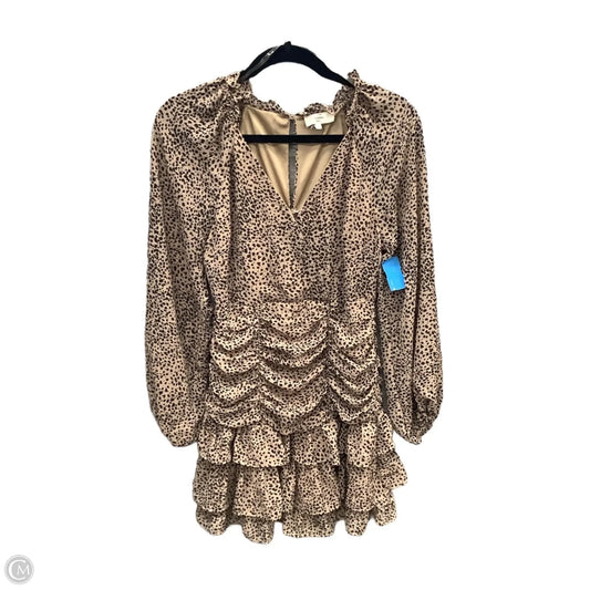 Dress Party Short By Entro In Animal Print, Size: M