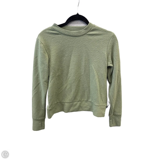 Athletic Top Long Sleeve Crewneck By Avia In Green, Size: Xs