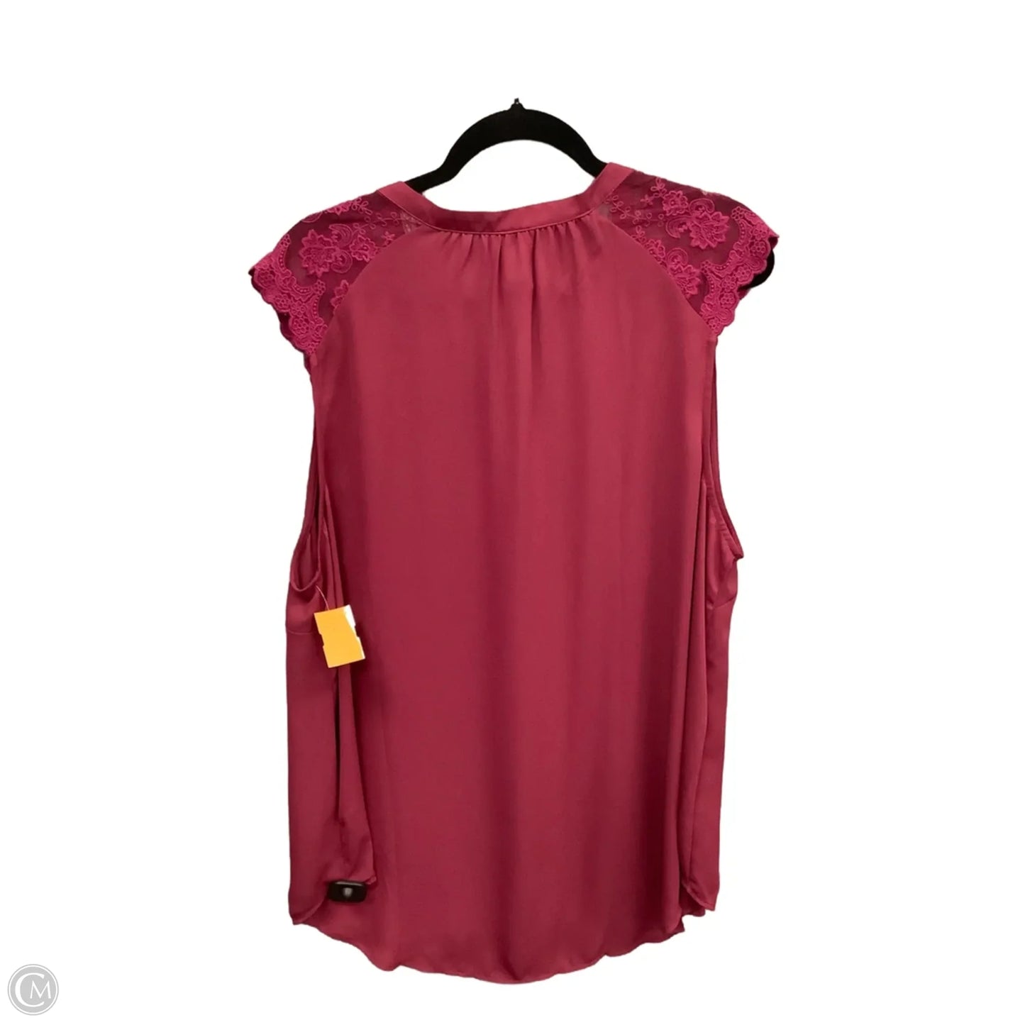 Top Sleeveless By Torrid In Red, Size: 2x