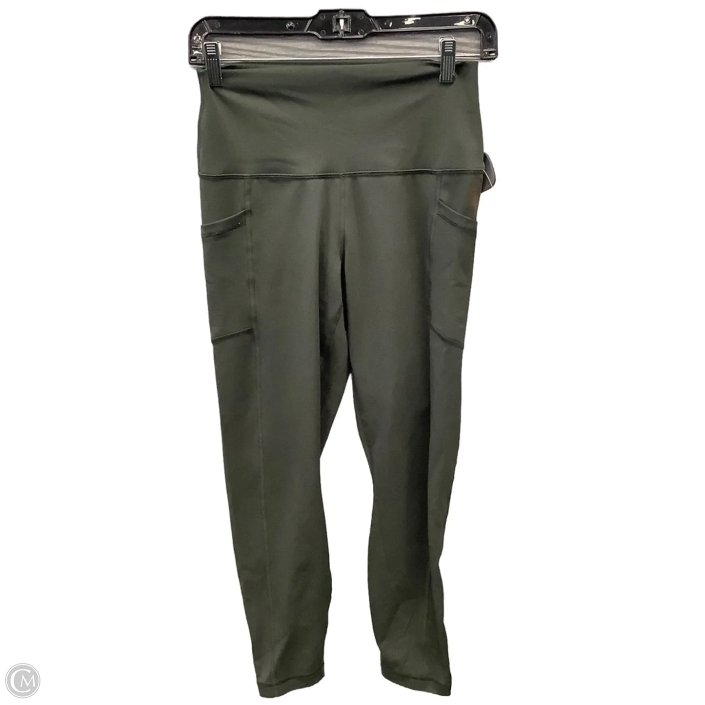 Athletic Leggings By 90 Degrees By Reflex In Green, Size: M