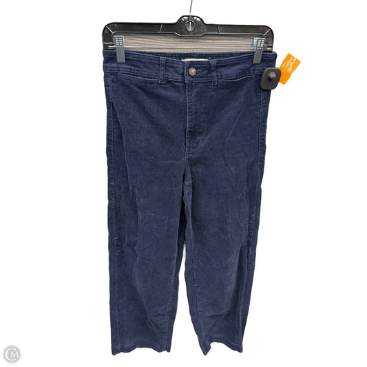 Pants Corduroy By Everlane In Blue, Size: 4