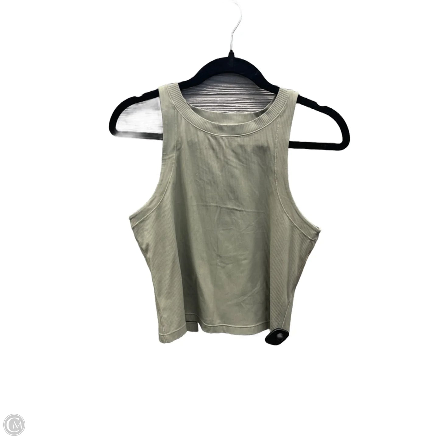 Athletic Tank Top By Nike In Green, Size: M