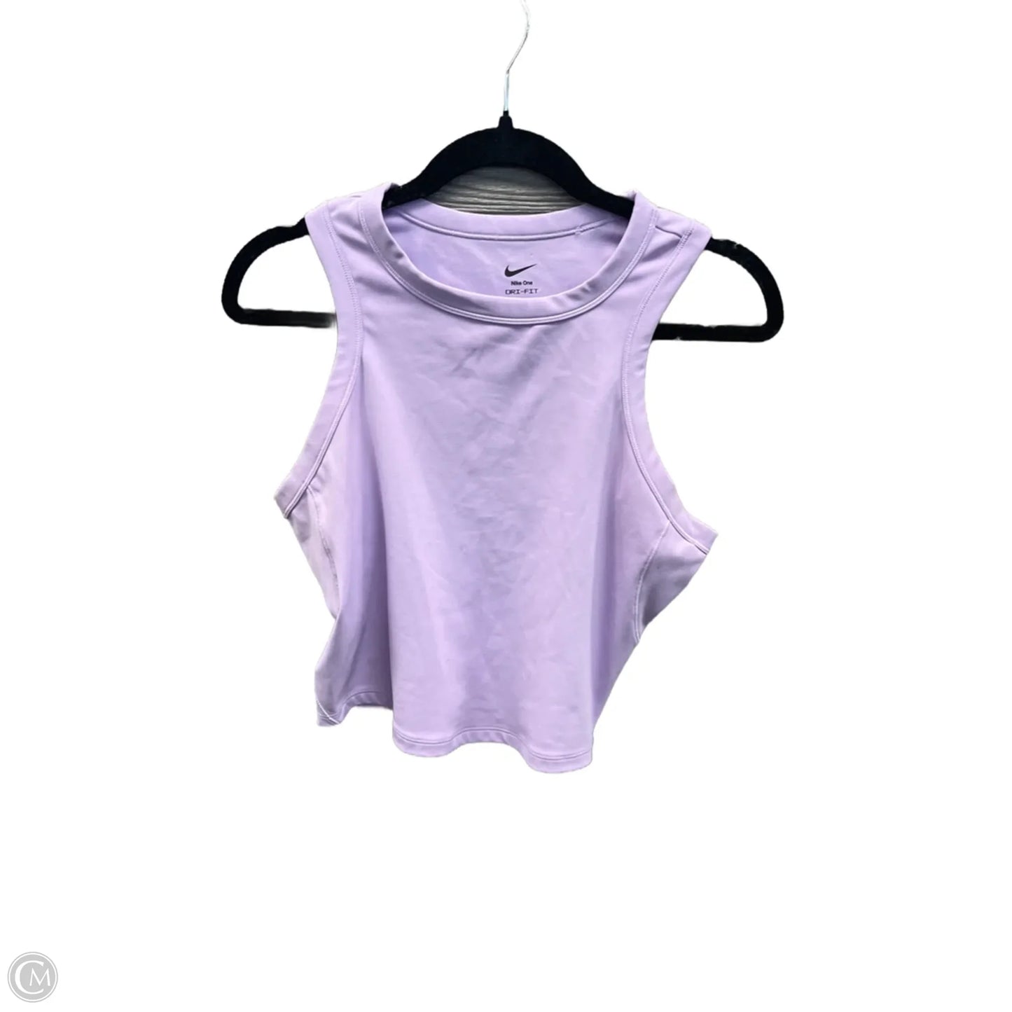 Athletic Tank Top By Nike In Purple, Size: L