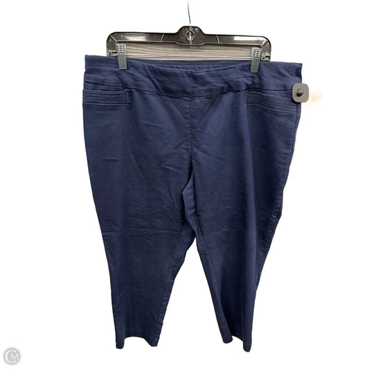 Pants Other By Croft And Barrow In Blue, Size: 16