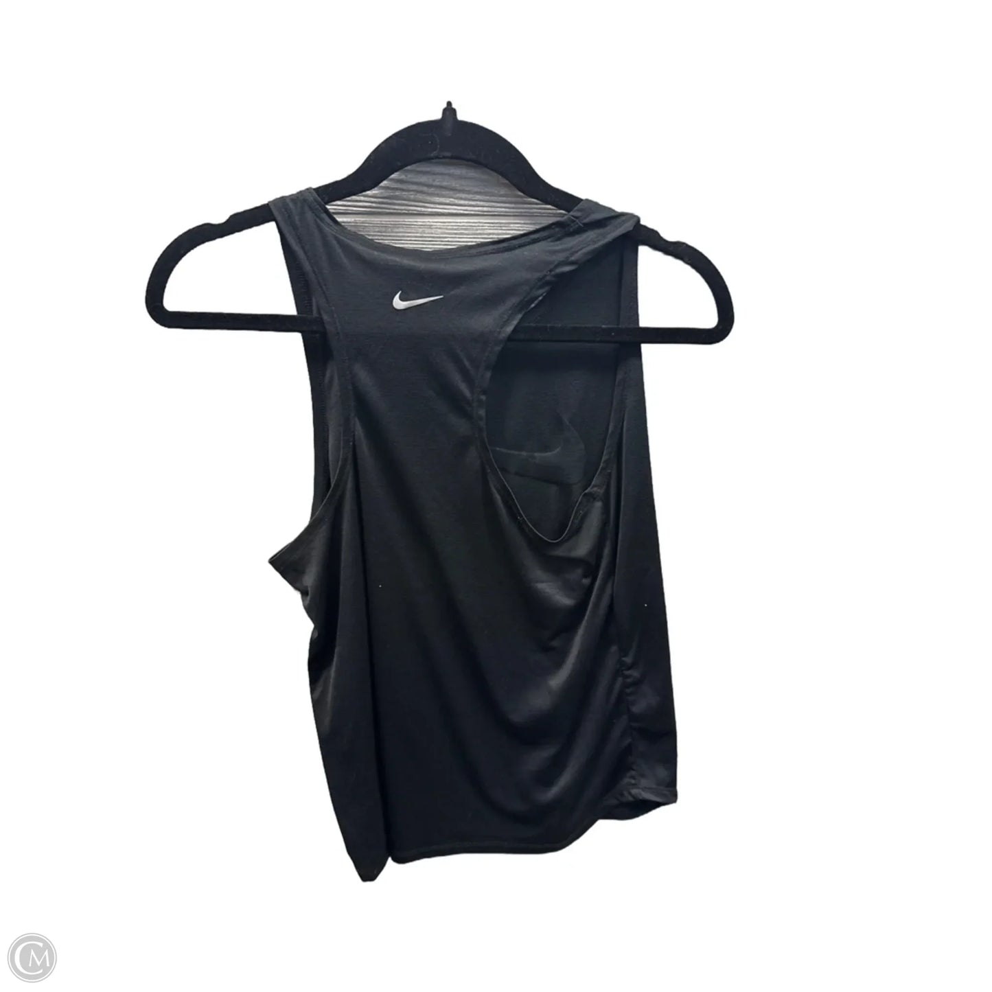 Athletic Tank Top By Nike In Black, Size: M