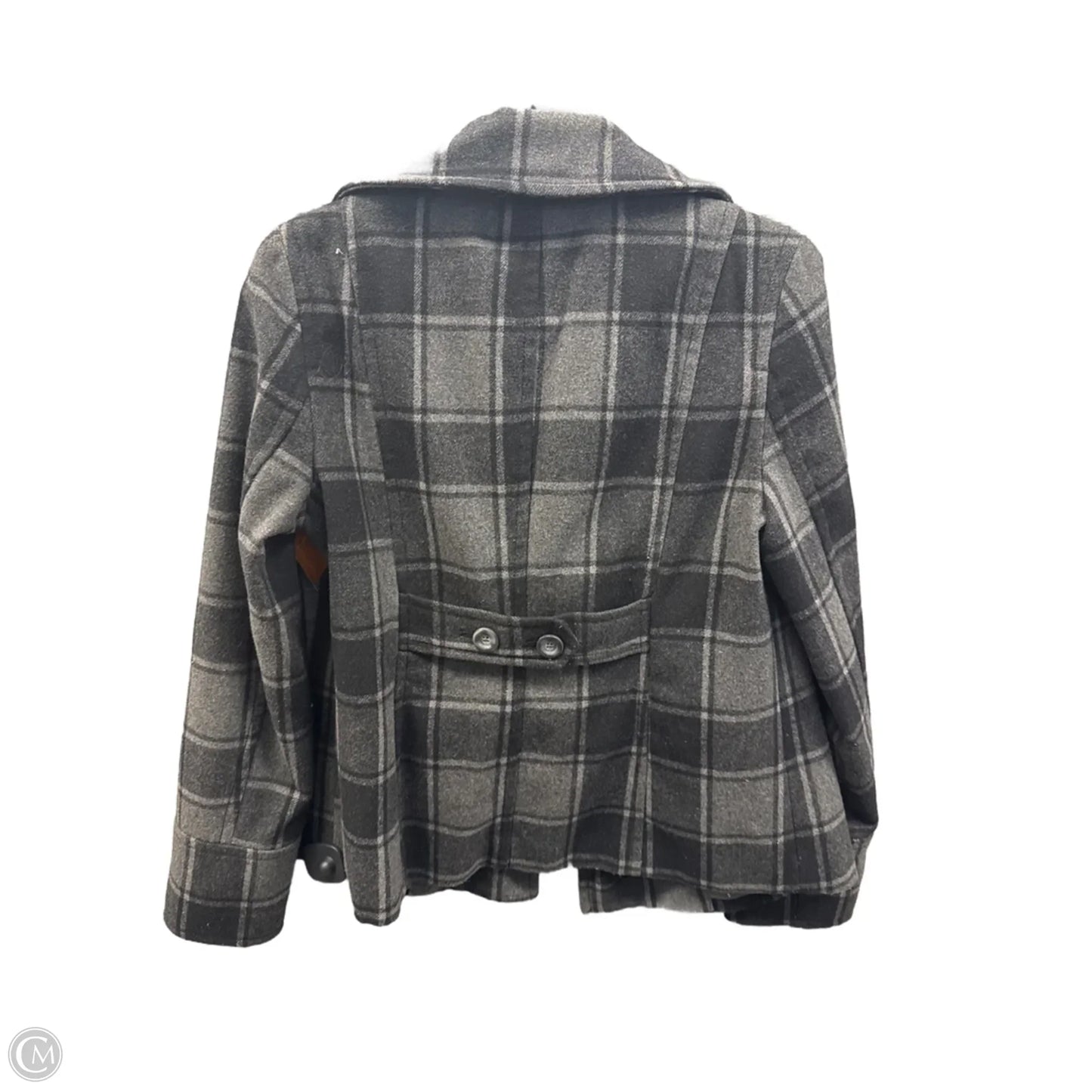 Coat Peacoat By Old Navy In Grey, Size: M