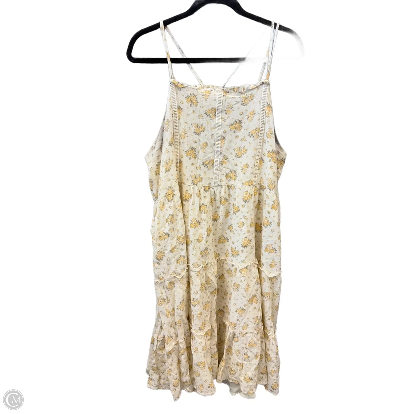 Dress Casual Midi By Hayden La In Yellow, Size: 1x