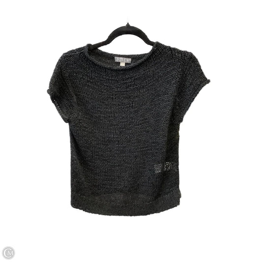 Top Short Sleeve By J. Crew In Black, Size: L
