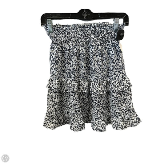 Skirt Mini & Short By Sienna Sky In Blue, Size: Xs