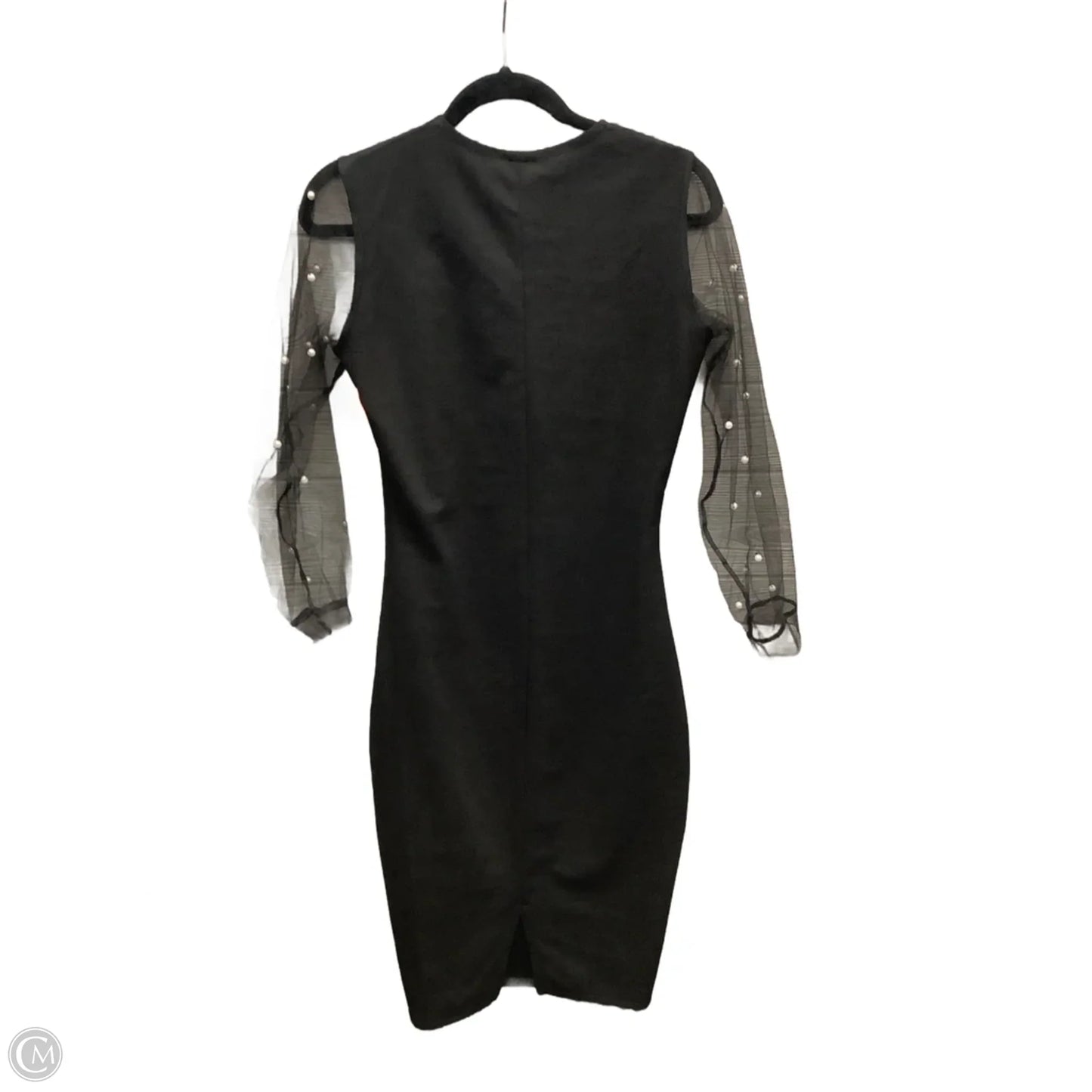 Dress Party Long By Clothes Mentor In Black, Size: M