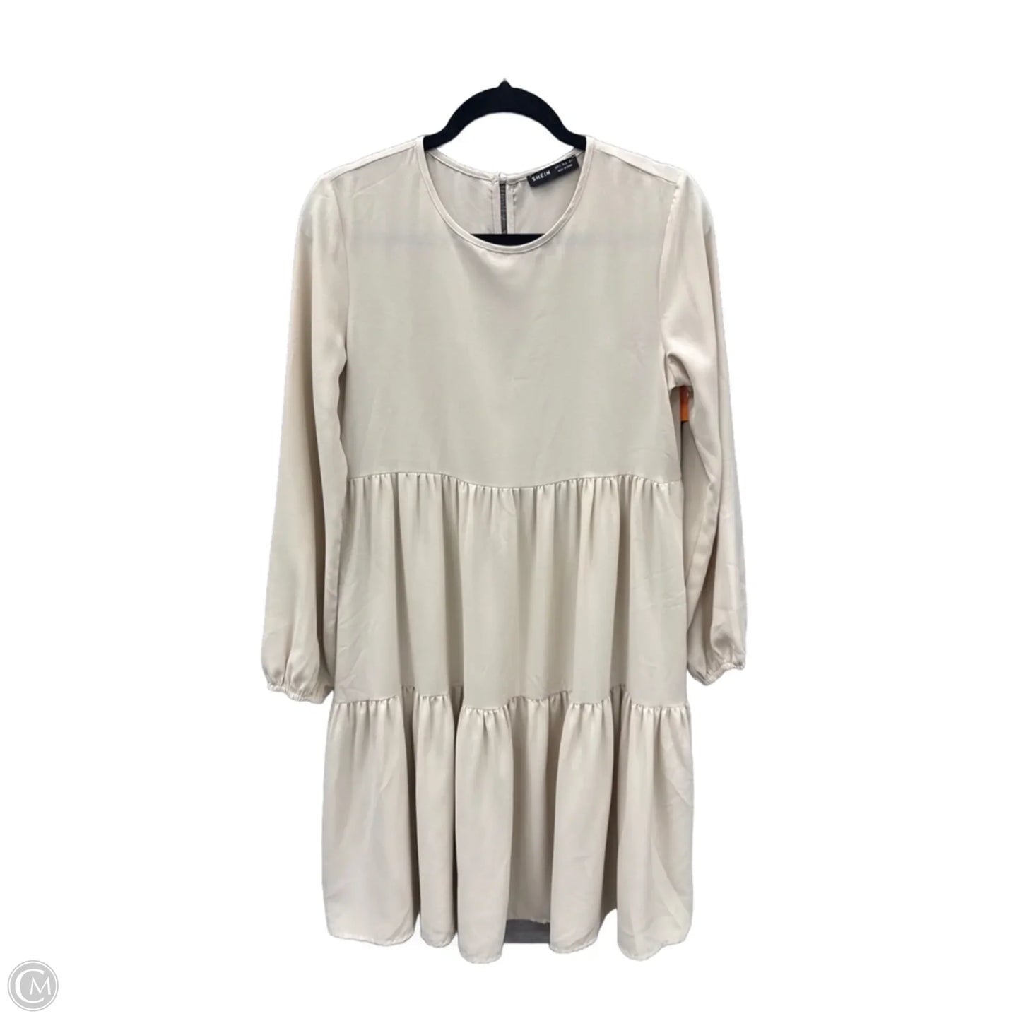 Dress Casual Midi By Shein In Tan, Size: S