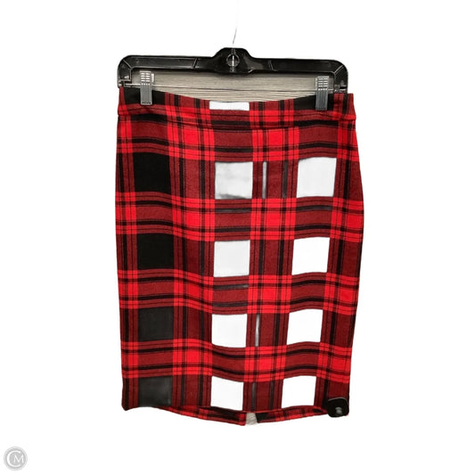 Skirt Midi By Limited In Plaid Pattern, Size: 2