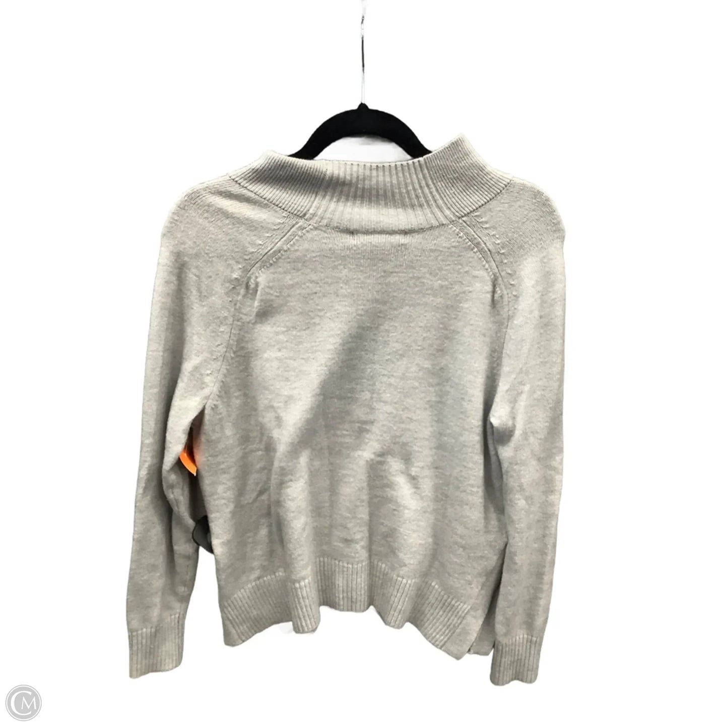 Top Long Sleeve By Banana Republic In Grey, Size: S