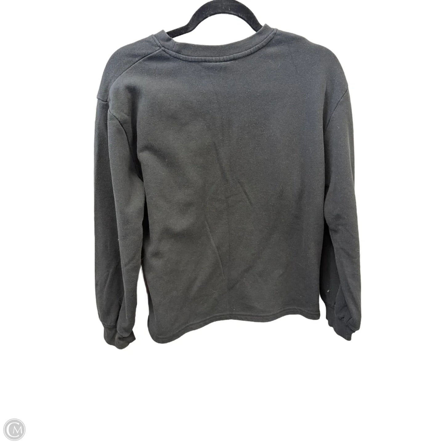 Sweatshirt Crewneck By Champion In Black, Size: M