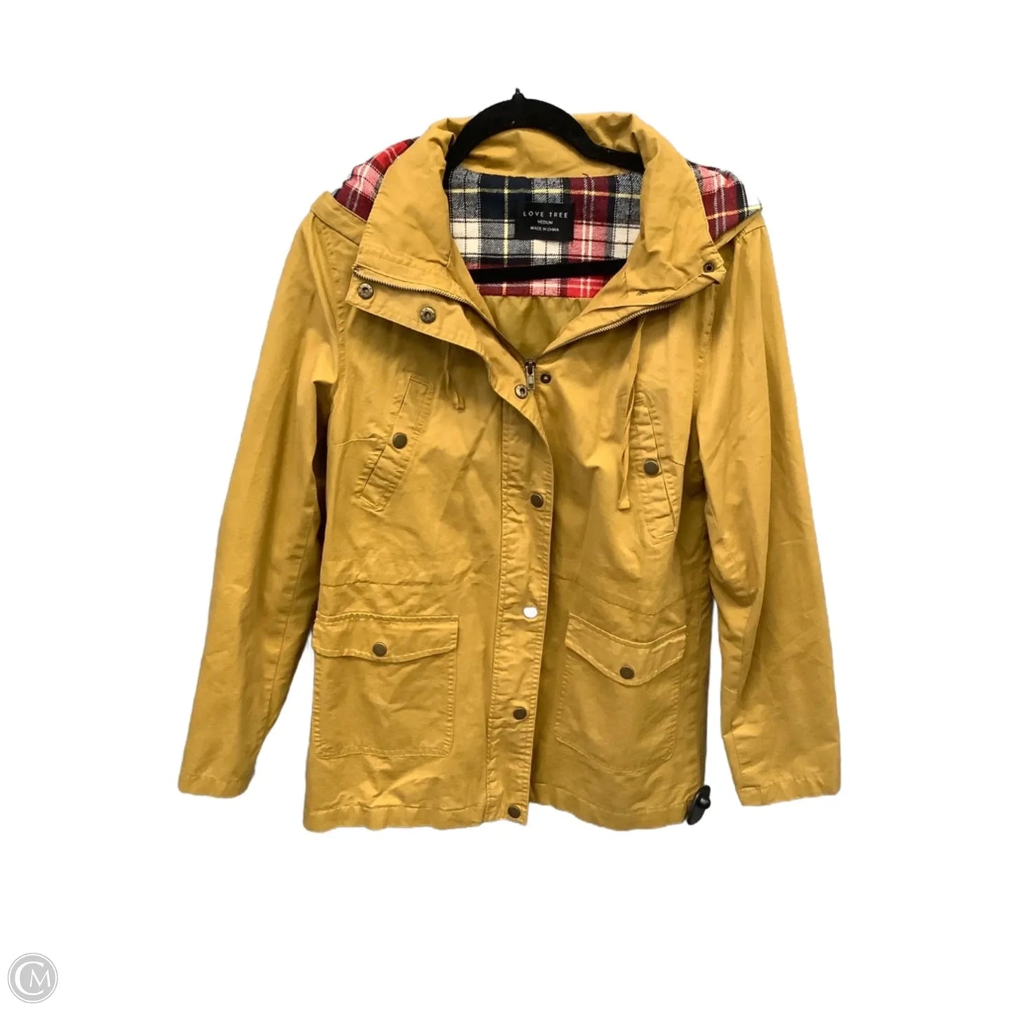 Jacket Other By Love Tree In Yellow, Size: M