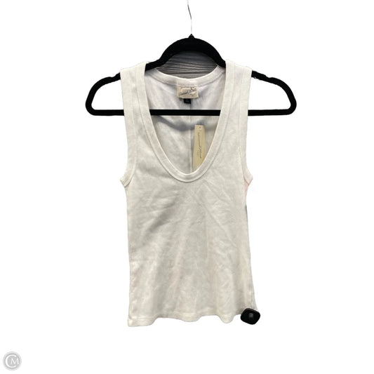 Top Sleeveless Basic By Universal Thread In White, Size: M