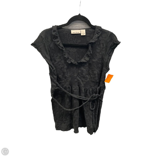 Top Sleeveless By Dkny In Black, Size: M