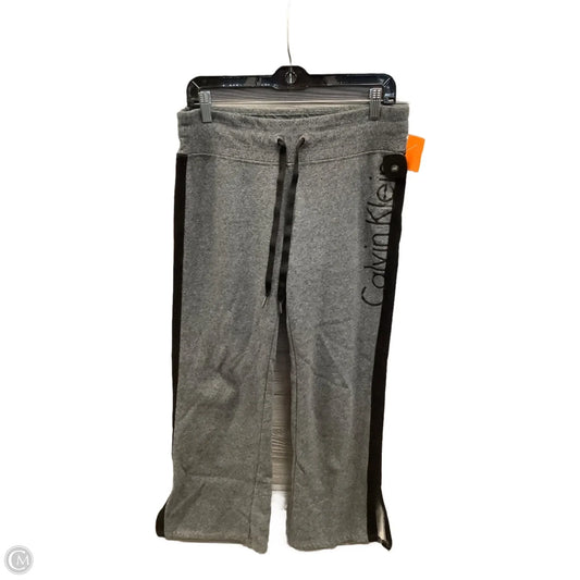 Pants Lounge By Calvin Klein Performance In Grey, Size: 8