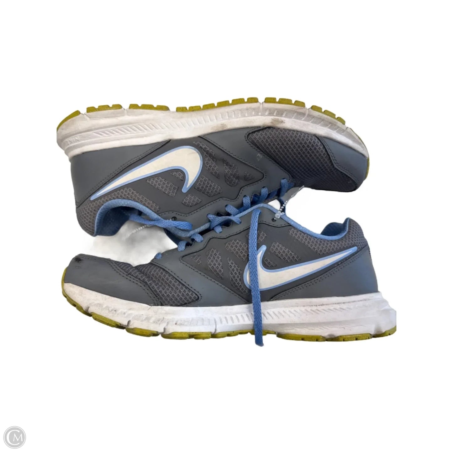Shoes Athletic By Nike In Blue & Grey, Size: 9.5