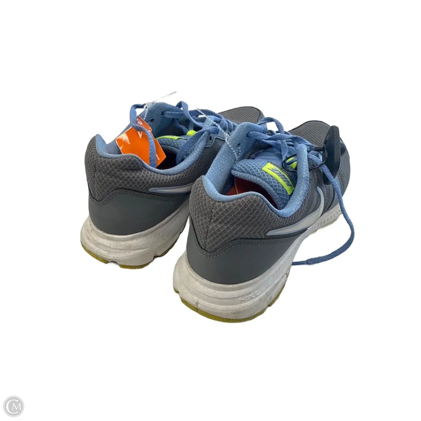 Shoes Athletic By Nike In Blue & Grey, Size: 9.5