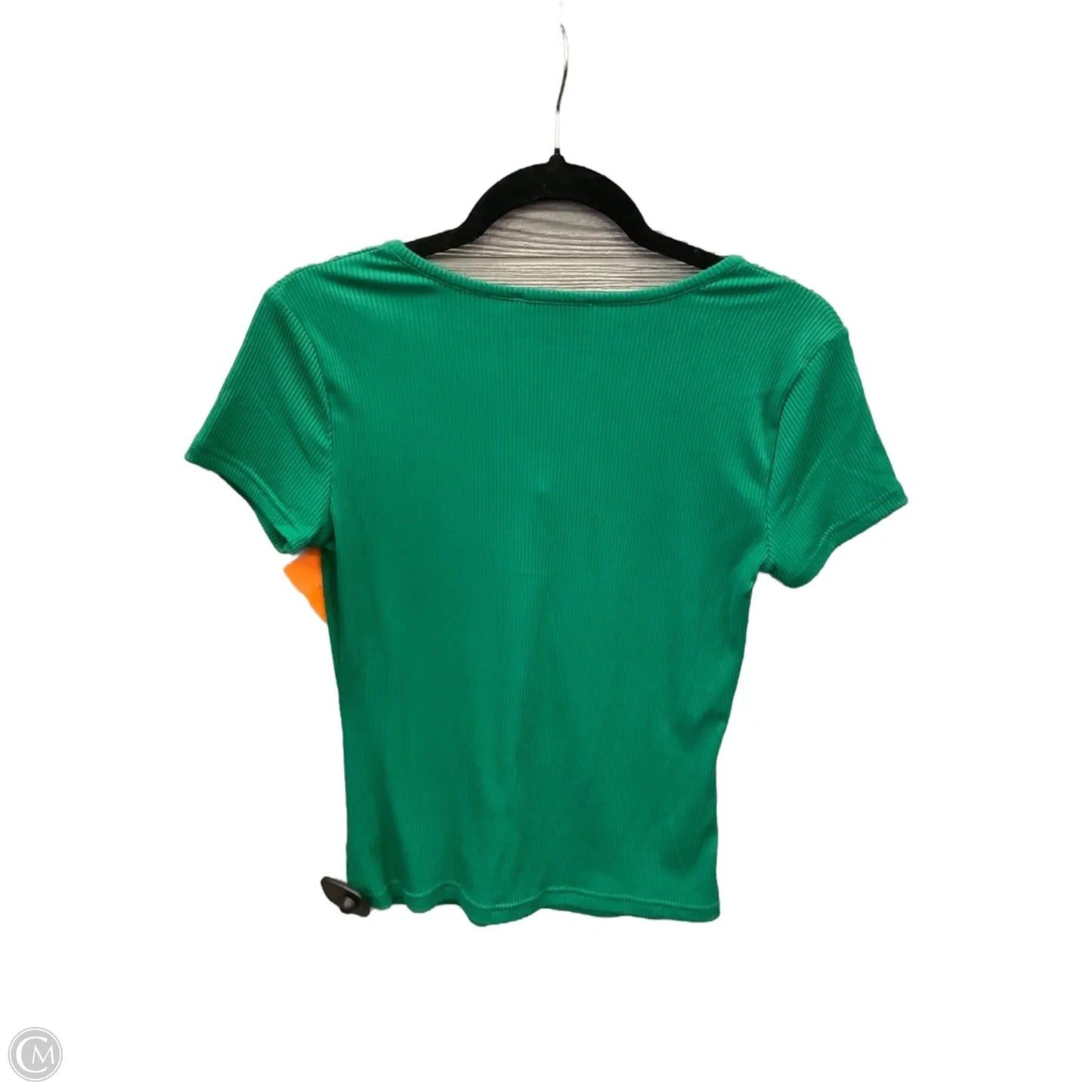 Top Short Sleeve Basic By Clothes Mentor In Green, Size: M