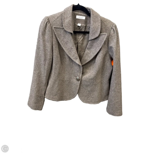 Blazer By Dressbarn In Brown, Size: L