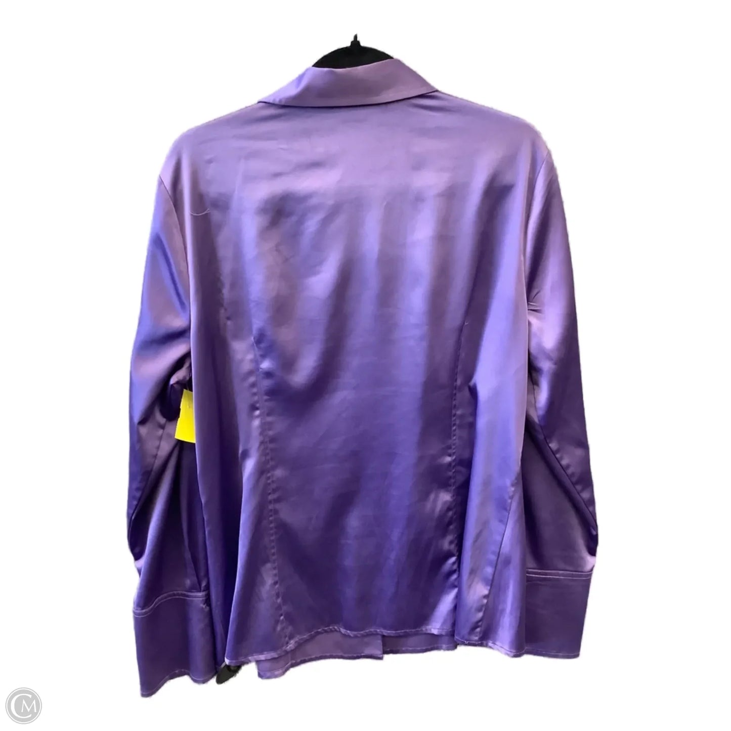 Top Long Sleeve By Worthington In Purple, Size: Xl