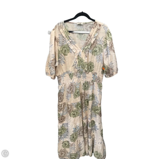 Dress Casual Maxi By Clothes Mentor In Pink, Size: 3x