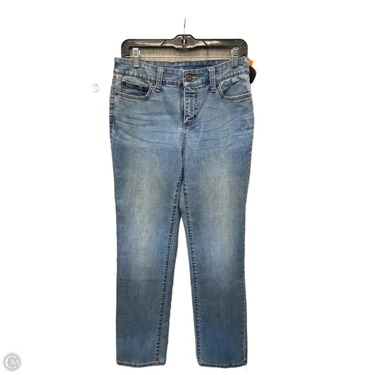 Jeans Straight By St Johns Bay In Blue Denim, Size: 4