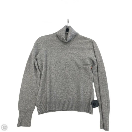 Sweater Cashmere By Clothes Mentor In Grey, Size: S