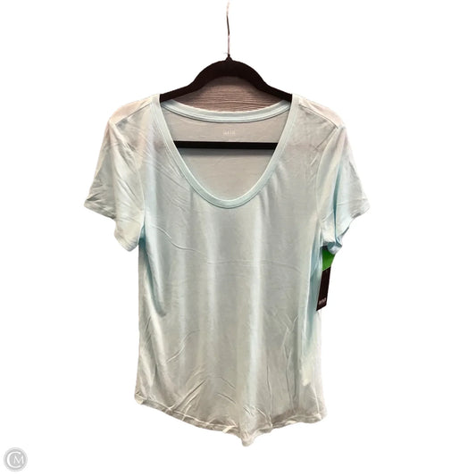 Tunic Short Sleeve By Ana In Blue, Size: M